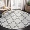 Safavieh 9 x 12 ft. Bermuda 800 Rectangle Power Loomed Rug Ivory & Grey BMU804B-9 - alternate 4